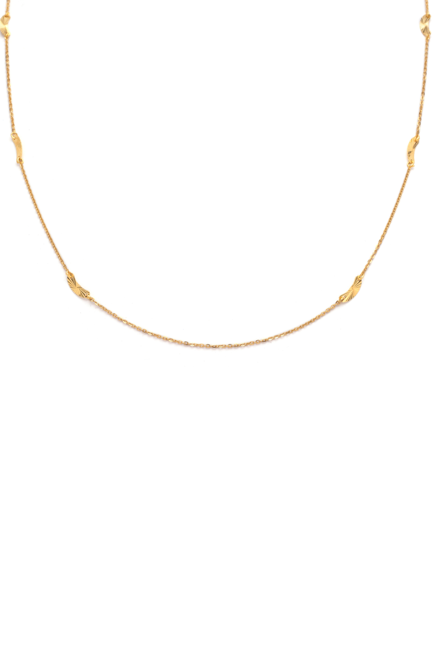 18KT Gold Sleek Eden Chain