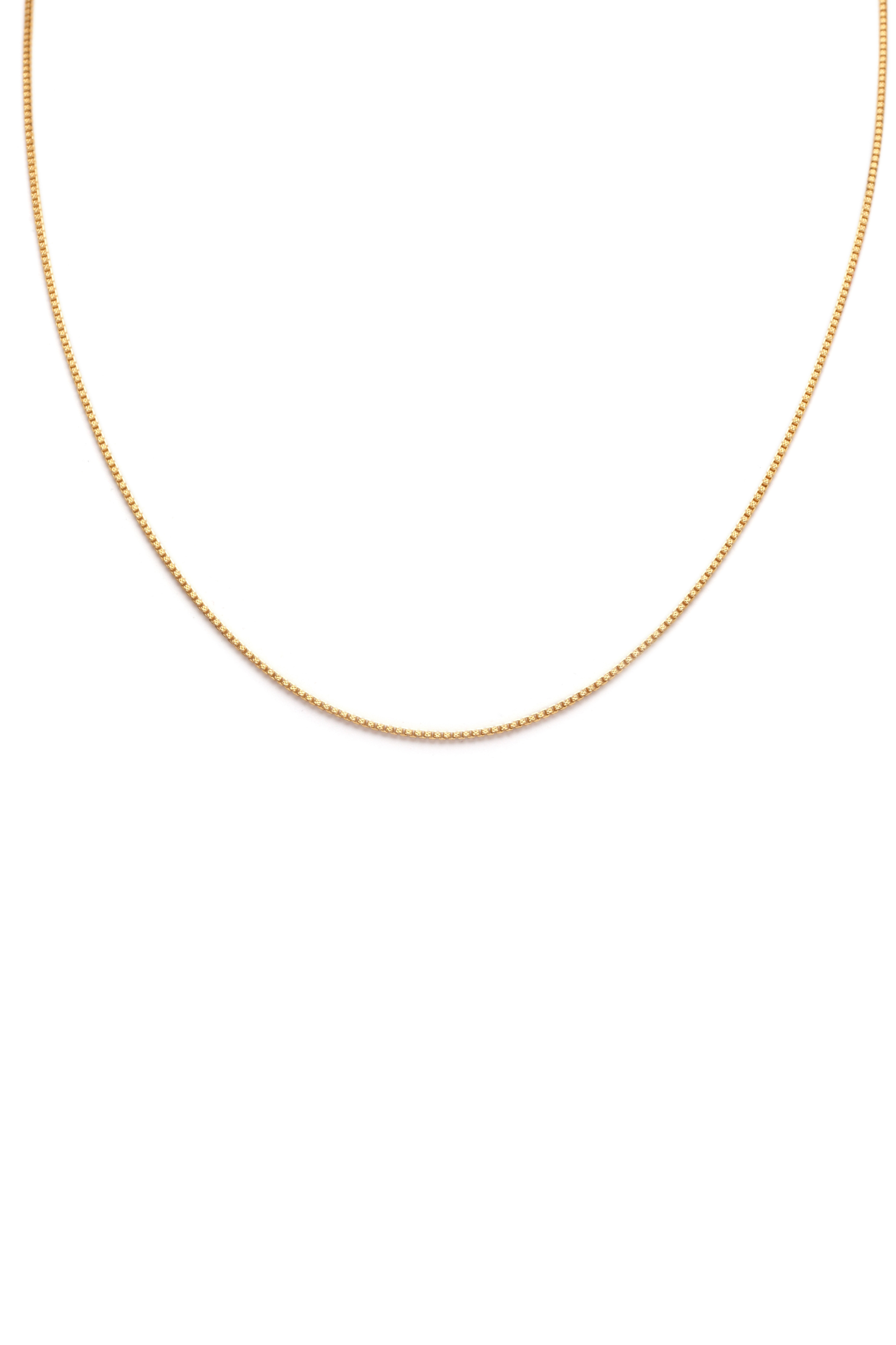 18KT Gold Sleek Aria Chain