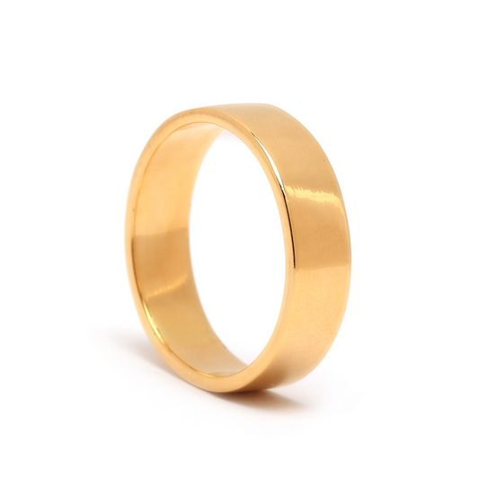 18 KT Gold Aurelia Band Ring