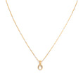 Load image into Gallery viewer, 18KT Gold Oval Pendant
